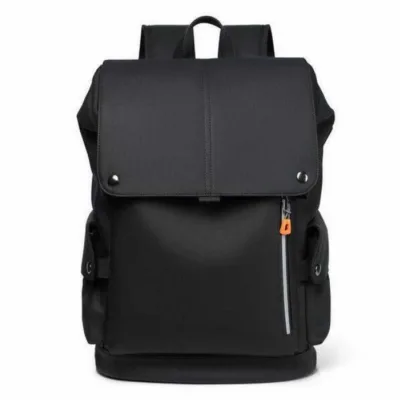 Large Capacity College & Travel Backpack – Black | Waterproof Laptop Backpack